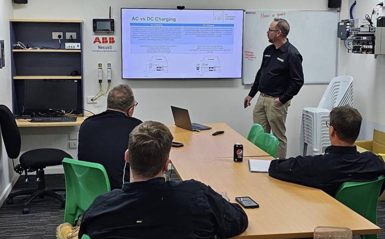 EV Charging Systems Team Training