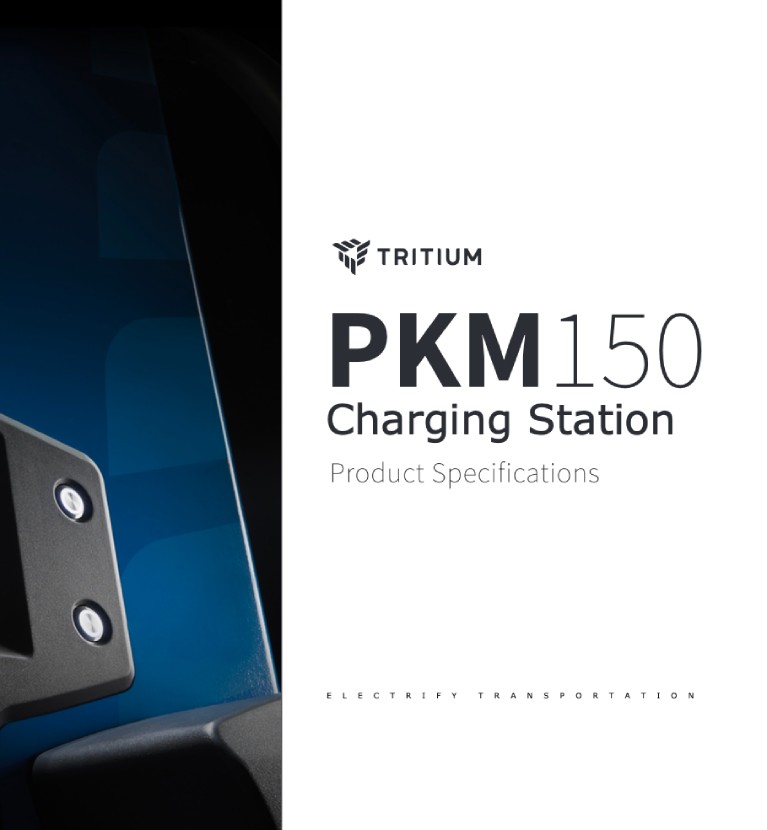 PKM 150 charging station product specifications